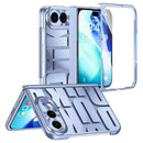 iPhone Ultra Fold Tempered Glass Screen Protector in Blue