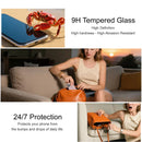 iPhone Ultra Fold Tempered Glass Screen Protector - button cutouts