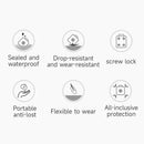 AirTag waterproof case attached