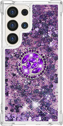 Samsung Galaxy S25 Plus Flowing Liquid Glitter Sparkly Bling Case