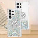Samsung Galaxy S25 Plus Flowing Liquid Glitter Sparkly Bling Case