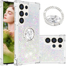 Samsung Galaxy S25 Plus Flowing Liquid Glitter Sparkly Bling Case