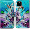Google Pixel 5 Colorful Universe Sky Leather Flip Phone Case Wallet Cover