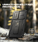 Galaxy S25 FE rugged kickstand case precise cutouts and port access