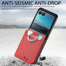 Motorola Razr+ 2023 Case Wallet with Card Holder Luxury PU Leather Protective Phone Case