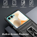 Moto Razr 2026 Kickstand Case – 360 Full Body – built-in screen protector view