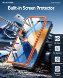 Galaxy S25 FE case built-in screen protector close-up