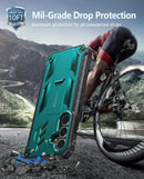 Galaxy S25 Military Grade Drop Proof Kickstand Case