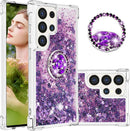 Samsung Galaxy S25 Plus Flowing Liquid Glitter Sparkly Bling Case