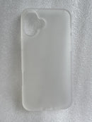 iPhone 16 Pro Case Matte Military Grade Drop Protection Frosted Translucent Black