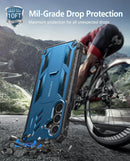 Galaxy S25 Military Grade Drop Proof Kickstand Case