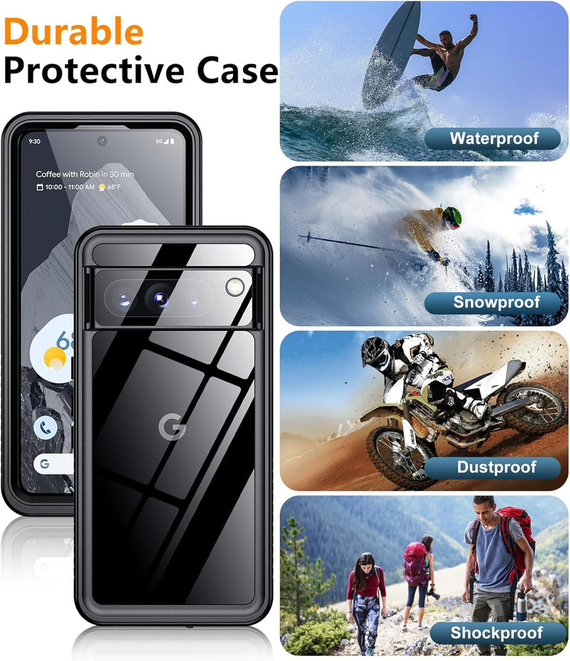 Google Pixel 8 Shockproof Waterproof Case - Gorilla Cases