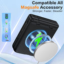 Moto Razr 2026 MagSafe Case – Kickstand & Glass – pre-installed 9H tempered glass on the cover screen