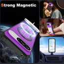 Google Pixel 9 Pro XL Case Build - in Ring Stand Shockproof Anti - Slip Protective Phone Case Black