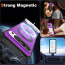 Google Pixel 9 Pro XL Case Build - in Ring Stand Shockproof Anti - Slip Protective Phone Case Black