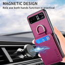 Motorola Razr+ 2023 Case Wallet with Card Holder Luxury PU Leather Protective Phone Case