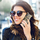 Samsung Galaxy S25 Plus Elegant Metal Corners & Ring Kickstand Case