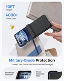 Moto Razr 2026 Rugged Slim Case with Outer Glass – open flat view