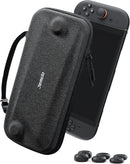 Switch 2 Carrying Case – Ultra-Slim Hard EVA, 12 Game Card Slots