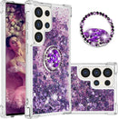 Samsung Galaxy S25 Plus Flowing Liquid Glitter Sparkly Bling Case