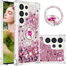 Samsung Galaxy S25 Plus Flowing Liquid Glitter Sparkly Bling Case