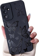 Samsung Galaxy S25 Plus Flower Butterfly Soft Silicone Phone Case