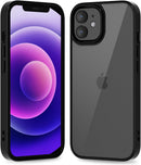 iPhone 16 Pro Transparent Hybrid Hard Shell Plastic & Soft Silicone Rubber Bumper