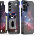 Galaxy S25 Card Slots Kickstand Protective Phone Case
