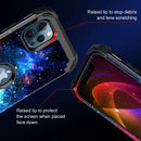 iPhone 16 Pro Case Glow Dark Three Layer Heavy Duty Shockproof Protection Hard Plastic Bumper+Soft Silicone Case