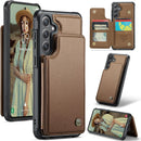 Samsung Galaxy S25 Plus Wallet Case with Card Holder Durable Protective Phone Case