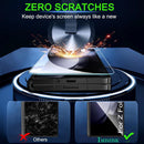 9 in 1 for Samsung Galaxy Z Fold 6 Screen Protector, 3 inside Flexible Film + 3 Front Tempered Glass