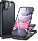 iPhone 16 Pro Case Full - Body Phone Built - in Glass Screen Protector Military