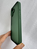 iPhone 16 Pro Case Matte Military Grade Drop Protection Frosted Translucent Black