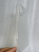 iPhone 16 Pro Case Matte Military Grade Drop Protection Frosted Translucent Black