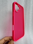 iPhone 16 Pro Case Matte Military Grade Drop Protection Frosted Translucent Black