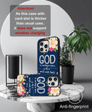 iPhone 16 Pro Case Cute Card Holder Slim Cases Paws Dog Craws