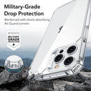 iPhone 16 Case Stand, 23FT Military Grade Drop Protection Heavy Duty Magnetic Phone Case Black