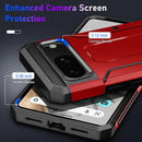 Pixel 8 Pro Screen Protector (6.7 - Inch) Dual Layer Heavy Duty Shockproof Protective Case - Army Green