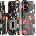 Galaxy S25 Card Slots Kickstand Protective Phone Case