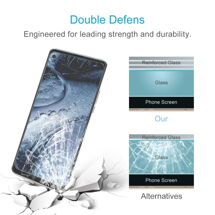 0.26mm 9H 2.5D Tempered Glass Film, For Nokia 7.3 (1 PC)�...