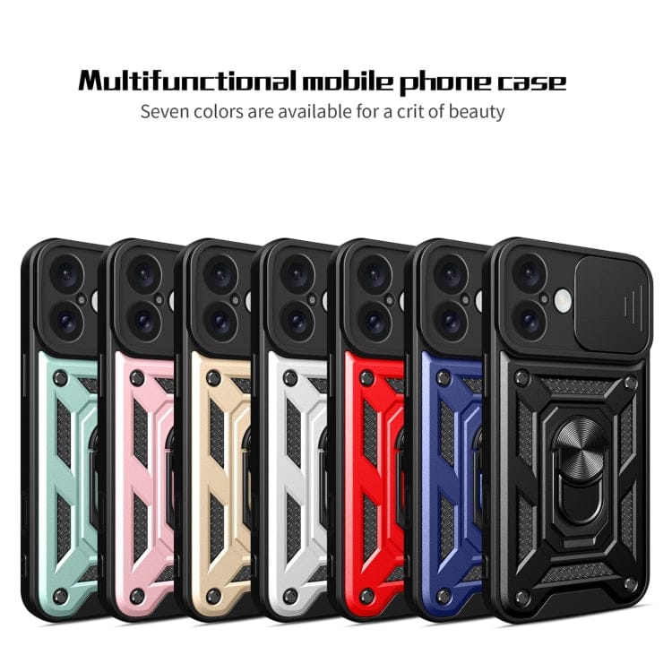 Sliding Camera Cover Design TPU+PC Phone Case������������...