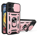 Sliding Camera Cover Design TPU+PC Phone Case������������...