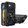 Sliding Camera Cover Design TPU+PC Phone Case, For iPhone...