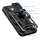 Sliding Camera Cover Design TPU+PC Phone Case, For iPhone...