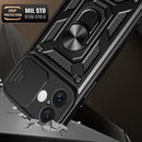 Sliding Camera Cover Design TPU+PC Phone Case, For iPhone...