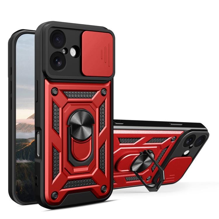 Sliding Camera Cover Design TPU+PC Phone Case, For iPhone 17