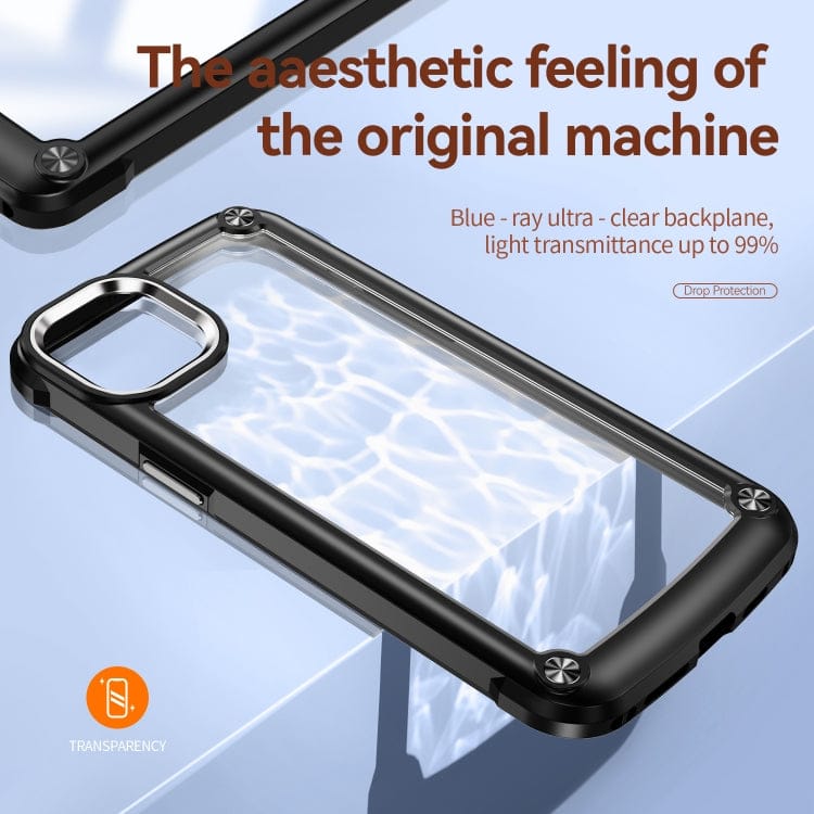 TPU + PC Lens Protection Phone Case, For iPhone 15