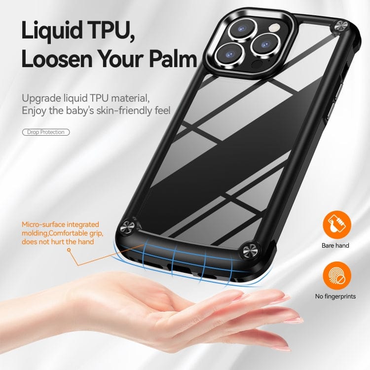 TPU + PC Lens Protection Phone Case, For iPhone 15 Pro