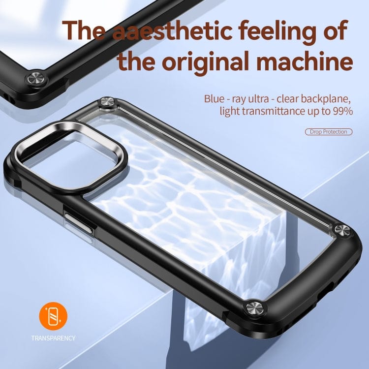 TPU + PC Lens Protection Phone Case, For iPhone 15 Pro