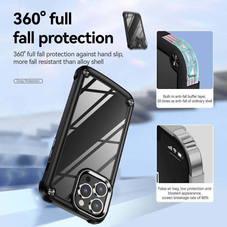 TPU + PC Lens Protection Phone Case, For iPhone 15 Pro
